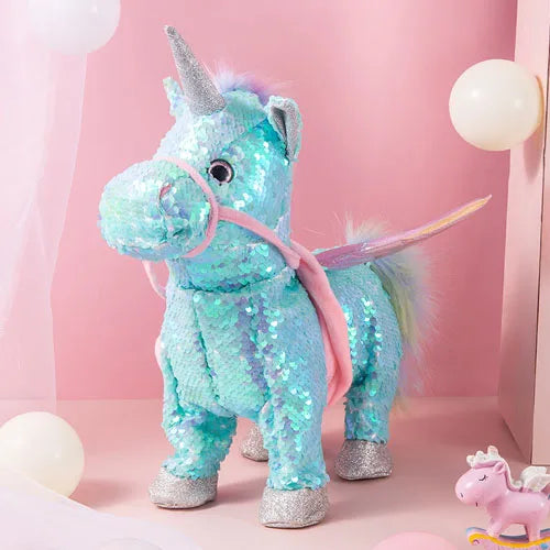 Toystar Magical Unicorn | Sing and walk happily - Dancing Magical Unicorn Plush - Bestseller - Vrolijk zingen en lopen - D...