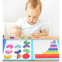 Thumbnail for Magnetix NumiBook | Leren door Spel – Montessori Breukenspel met Magnetische Rekenset