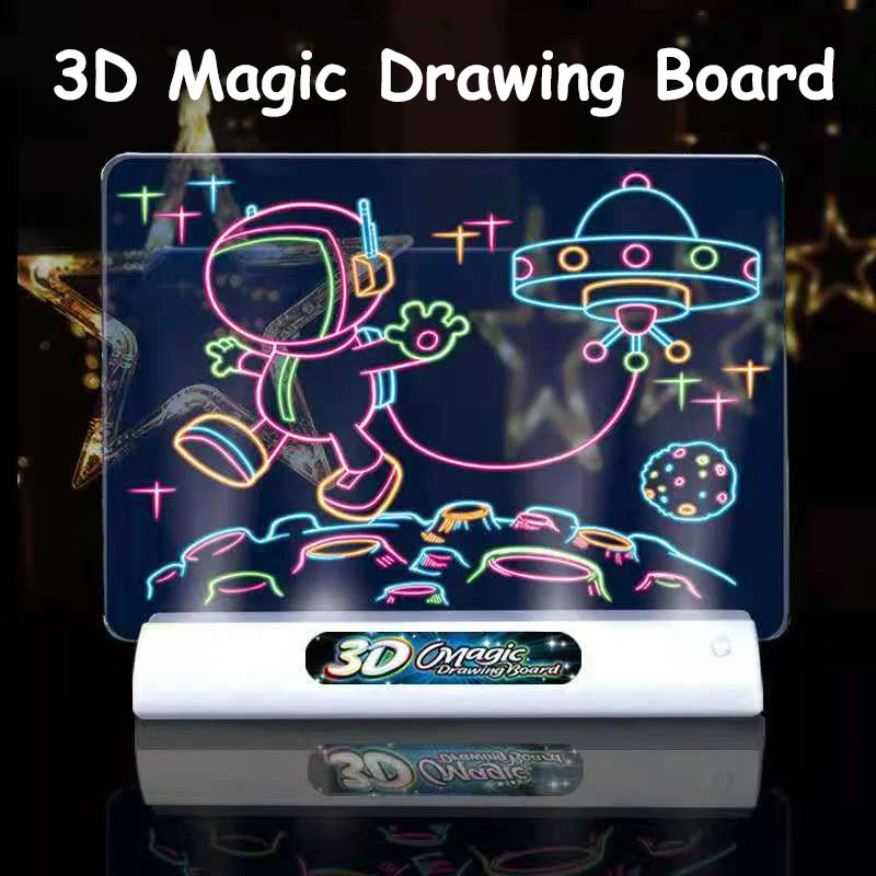 Toystar GlowArt | Creative magic in 3D - Magic LED Drawing Board - Creatieve magie in 3D - Magische LED Tekenbord (3)