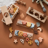 Thumbnail for Toystar StackiPlay | Inspire Creativity - Montessori Silicone Stacking Toys - Inspireer Creativiteit - Montessori Silicone...