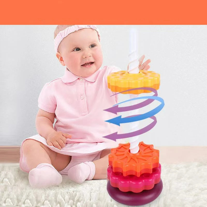 Toystar ColorSpin Tower | Develops creativity and motor skills - Colorful and interactive toys - Ontwikkelt creativiteit e...