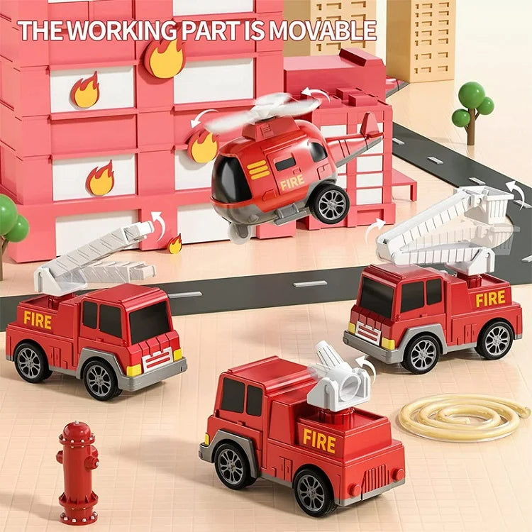 Toystar TransportFun | Toy truck set with light and sound - Magic Car City Adventure - Bestseller - Speelgoed vrachtwagens...