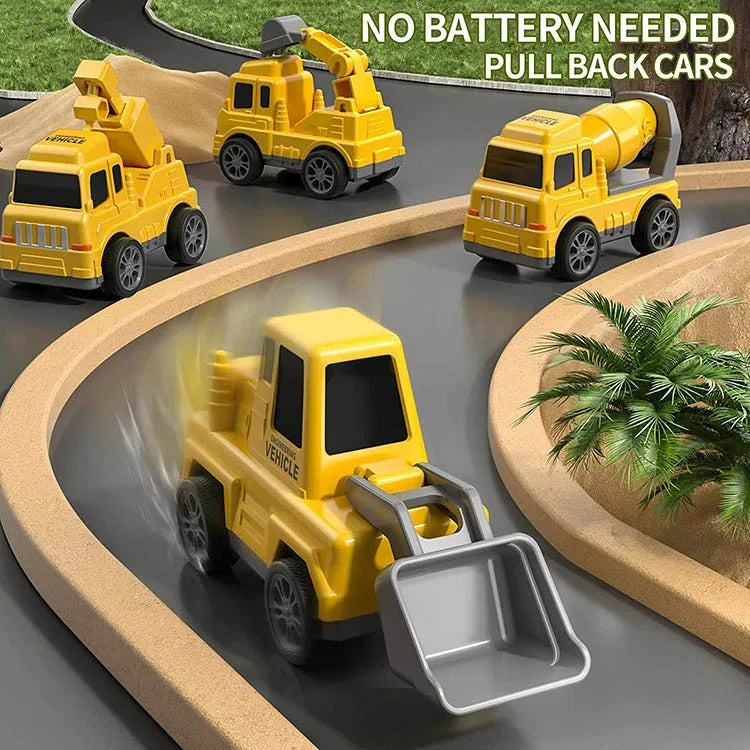 Toystar TransportFun | Toy truck set with light and sound - Magic Car City Adventure - Bestseller - Speelgoed vrachtwagens...