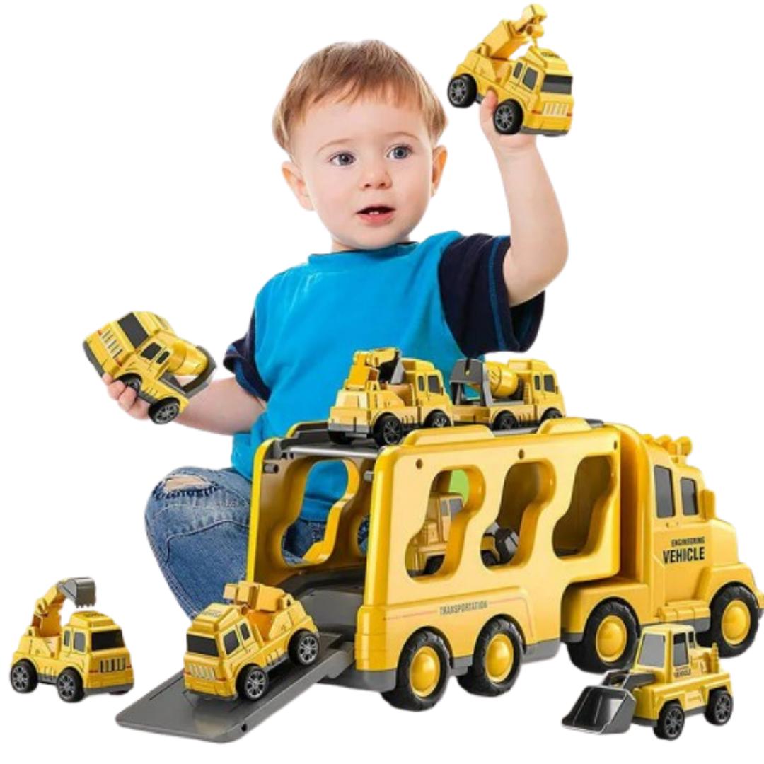 Toystar TransportFun | Toy truck set with light and sound - Magic Car City Adventure - Bestseller - Speelgoed vrachtwagenset