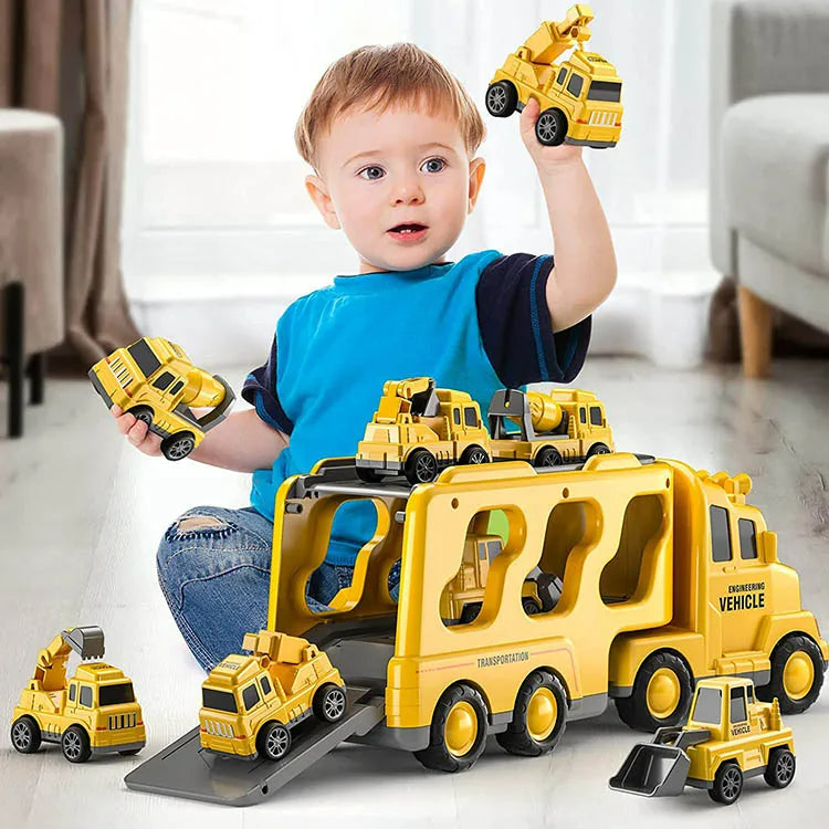 Toystar TransportFun | Toy truck set with light and sound - Magic Car City Adventure - Bestseller - Speelgoed vrachtwagens...