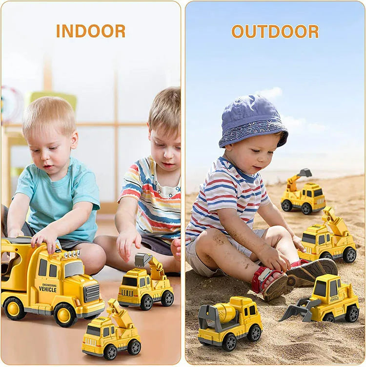 Toystar TransportFun | Toy truck set with light and sound - Magic Car City Adventure - Bestseller - Speelgoed vrachtwagens...