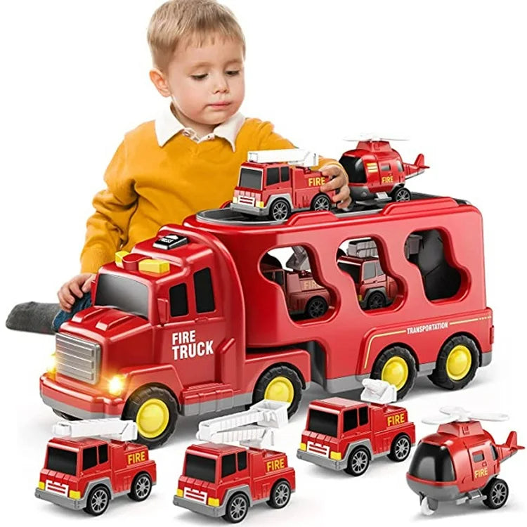 Toystar TransportFun | Toy truck set with light and sound - Magic Car City Adventure - Bestseller - Speelgoed vrachtwagens...