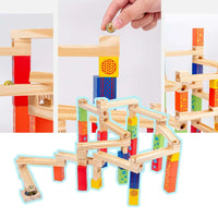 Thumbnail for Toystar EcoToys BuildRoller | Discover, build and learn - Endless Wooden Marble Track - Ontdek, bouw en leer - Endeloze Ho...