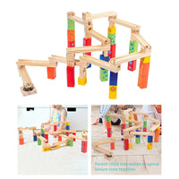 Thumbnail for Toystar EcoToys BuildRoller | Discover, build and learn - Endless Wooden Marble Track - Ontdek, bouw en leer - Endeloze Ho...