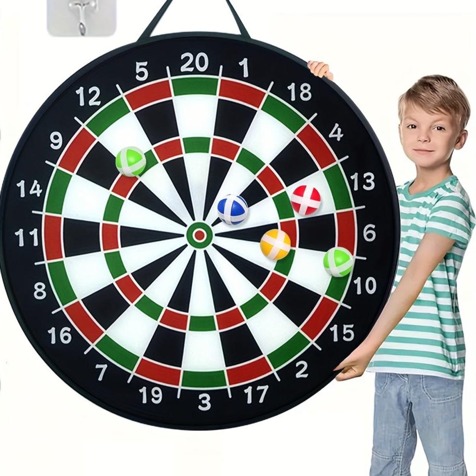 Dart game | Fun for everyone - Large fabric dartboard for indoors and outdoors