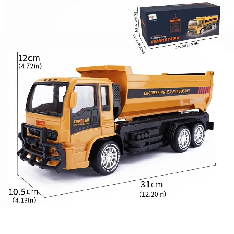 Toystar DynaTruck | Tough RC Truck - Robust Construction Vehicle for Children - Stoere RC Vrachtwagen - Robuust Bouwvoertu...