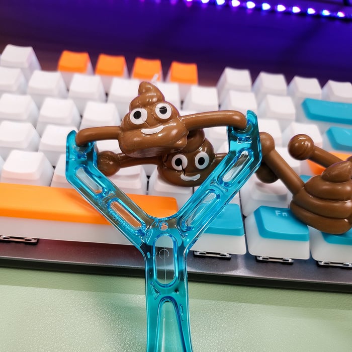 Toystar Sticky Poop Slingshot | Encourages creative play and hand-eye coordination - Play and learn fun - Stimuleert creat...