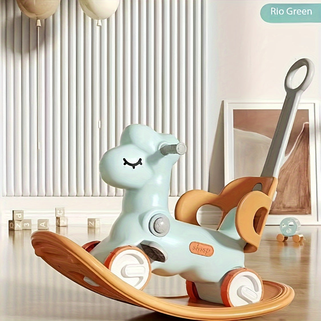 Shining Baby Rocking Horse | Magical fun for your little one - 2-in-1 Rocking Horse and Balance Bike