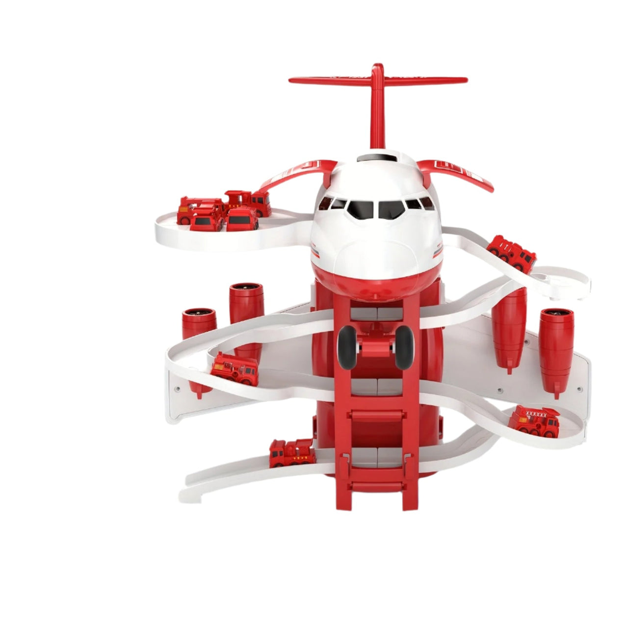 Toystar SkyRescue | Adventurous play fun - Airplane and fire truck play set with play mat - Avontuurlijk speelplezier - Vl...