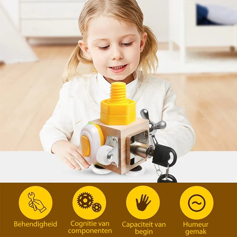 Ecotoys Busy Cube | Learning through Play - Toys for on the go