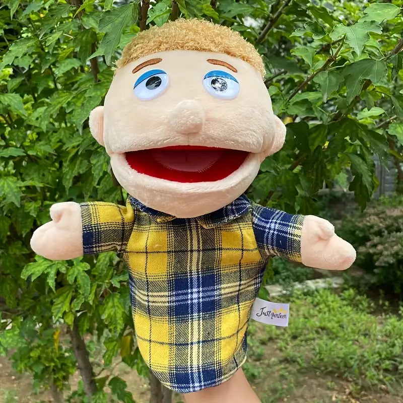 Glove puppet fun | Magical Puppetry - Soft plush hand puppet for interactive play fun
