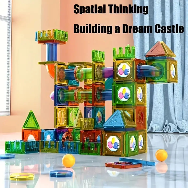 Toystar Magnetix Magneto Track Blocks | Stimulate creativity - Magnetic Building Blocks Toys - Bestseller - Stimuleer crea...