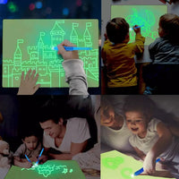Thumbnail for Toystar LumoTek | Magic LED Drawing Pad for Kids - Creative Educational Toys - Magische LED Tekenpad voor Kinderen - Creat...