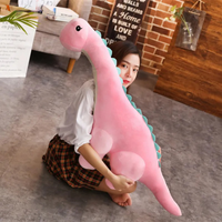 Thumbnail for Toystar Giant Dinosaur Plush Pillow | Stress Relief & Comfort - Cute Tanistropheus Toy for Kids & Adults - Bestseller - St...