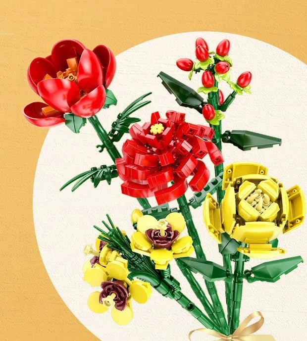 Toystar BloomBricks | Build your own floral beauty - 3D construction set with snowdrops - Bouw je eigen bloemenpracht - 3D...