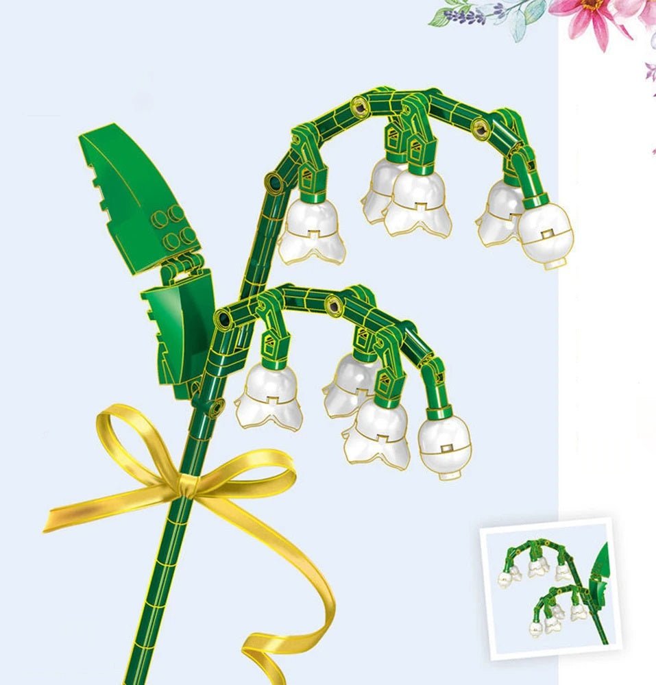 Toystar BloomBricks | Build your own floral beauty - 3D construction set with snowdrops - Bouw je eigen bloemenpracht - 3D...