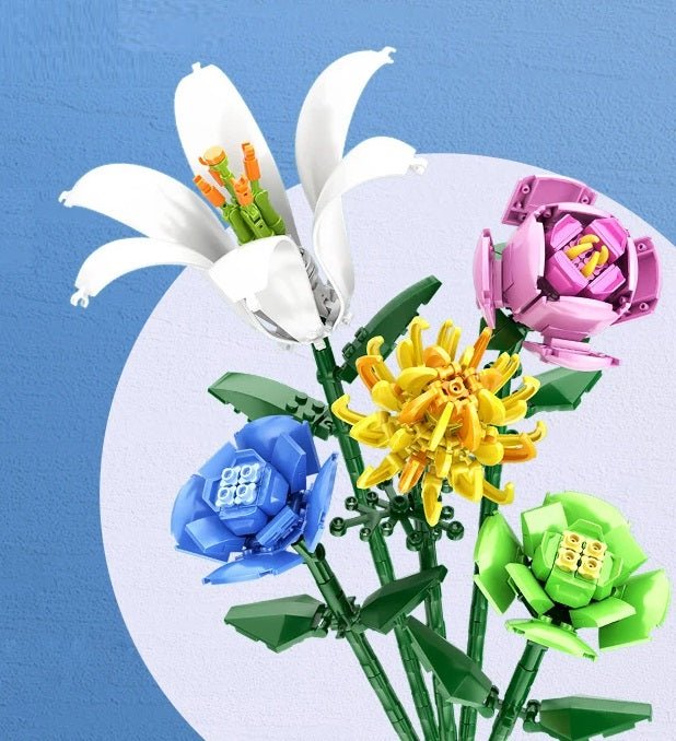 Toystar BloomBricks | Build your own floral beauty - 3D construction set with snowdrops - Bouw je eigen bloemenpracht - 3D...