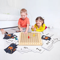 Thumbnail for EcoToys Calcublox | Wooden Educational Math Game - Learn to count quickly & easily