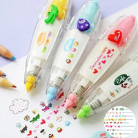 Thumbnail for Toystar Animal Tape Fun | Add Playfulness & Creativity - Cute Cartoon Animal Masking Tape for Crafts & School Supplies - V...