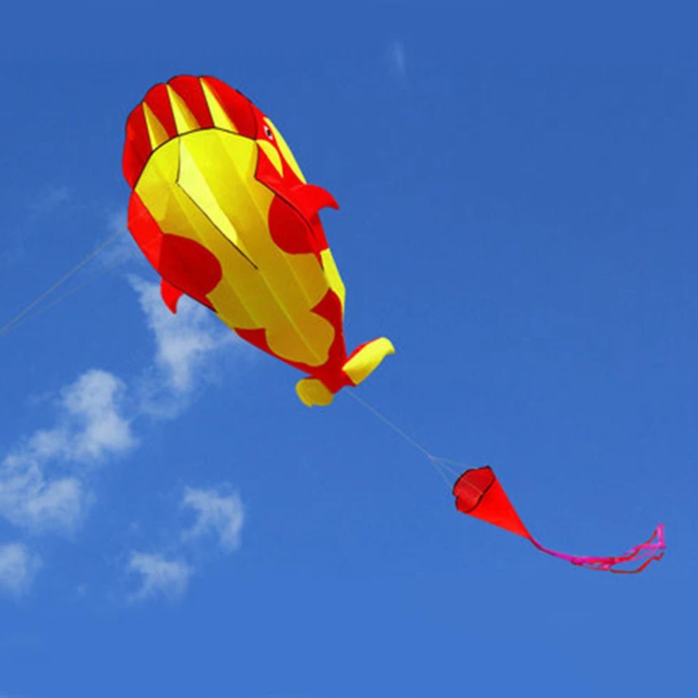 Toystar DolphinFly | Floating fun - Large frameless dolphin kite - Zwevend plezier - Grote frameloze dolfijnvlieger (4)