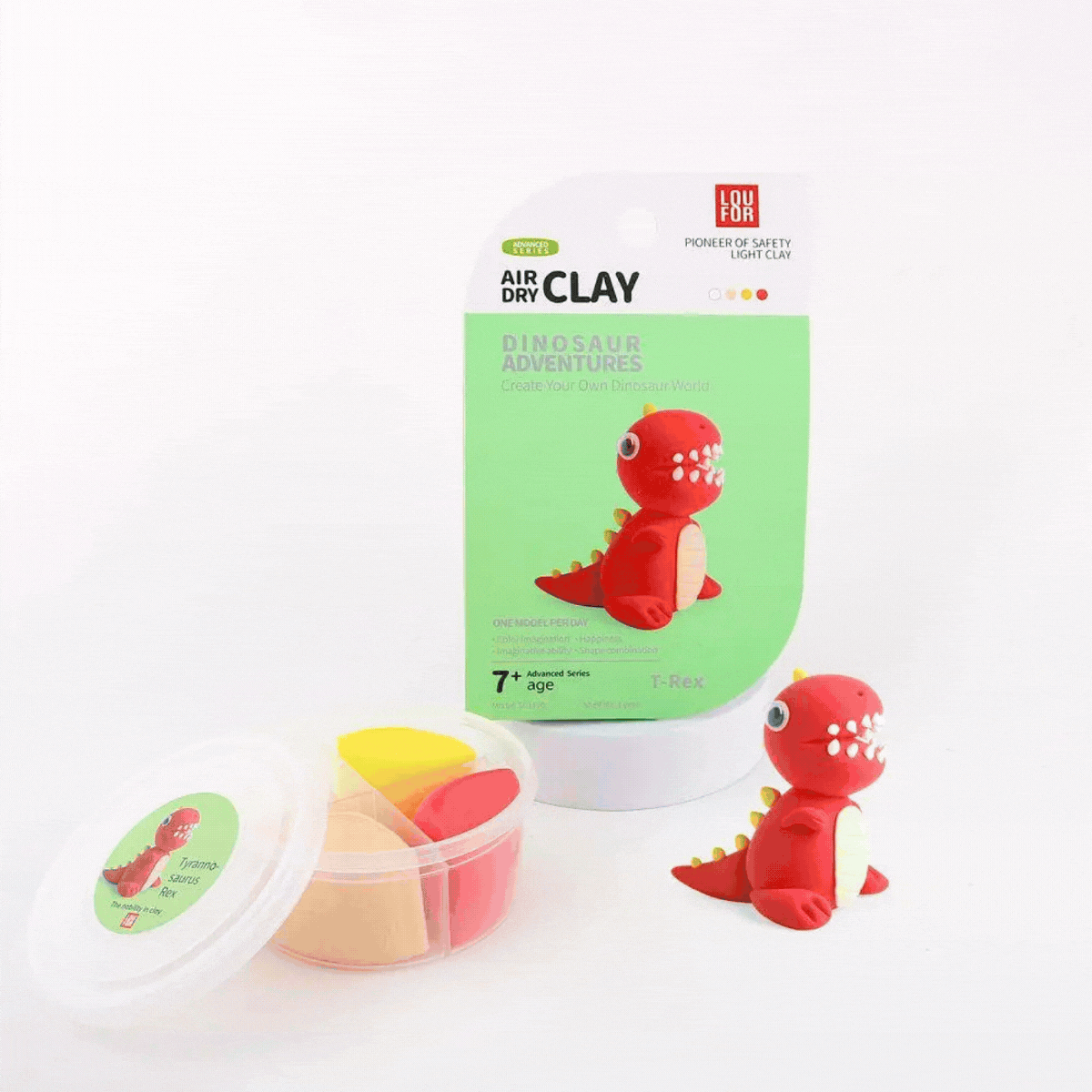 Toystar DinoClay | Creative clay making with dinosaurs - DIY clay set with 6 shapes - | Creatief kleien met dinosaurussen ...