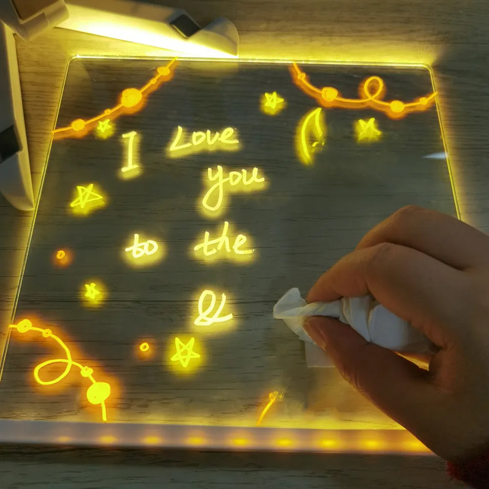 Toystar GlowNote | Magic Drawing Light for Kids - Create Illuminated Art - Magisch tekenlicht voor kinderen - Creëer verli...