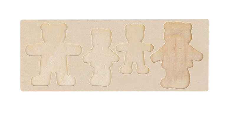 Toystar EcoToys ChicCub | Stimulate creativity and imagination - Dress up puzzle Boris - Stimuleer creativiteit en fantasi...