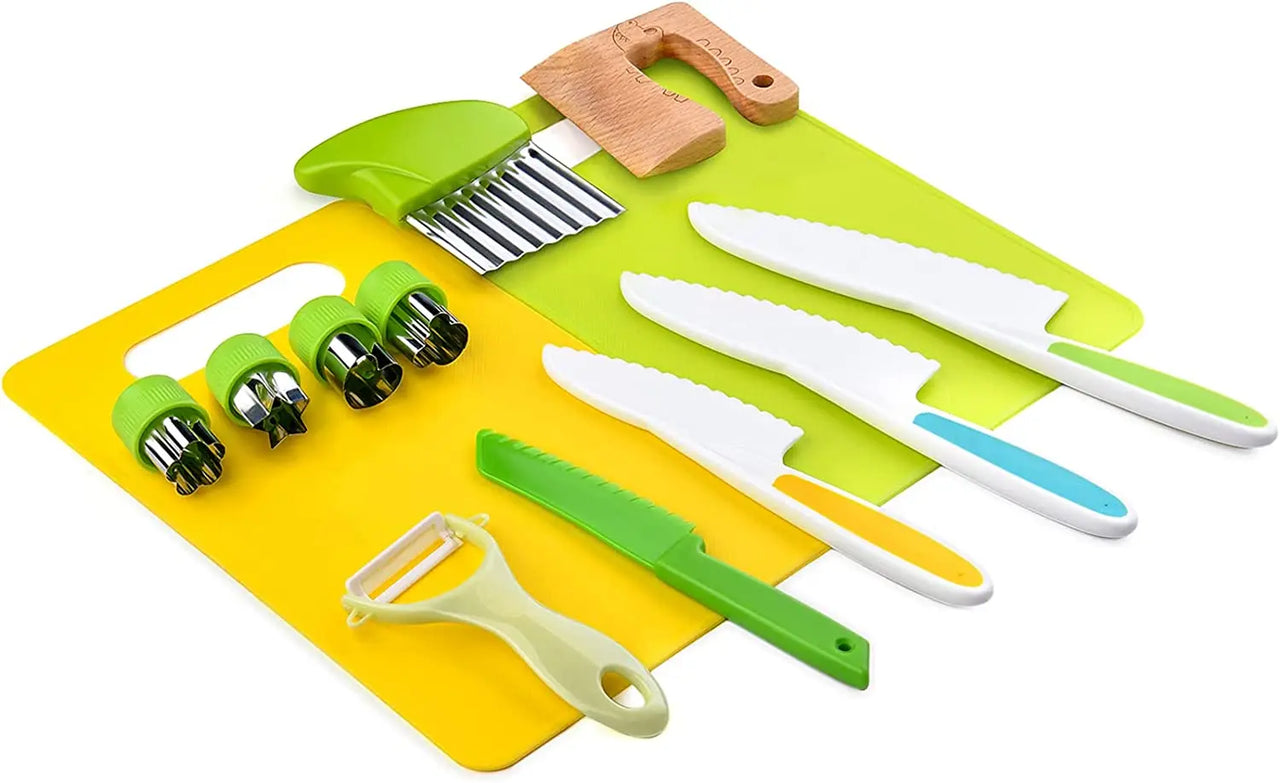 Small Chef Set | Safe cooking, great fun - Montessori kitchen aids for children
