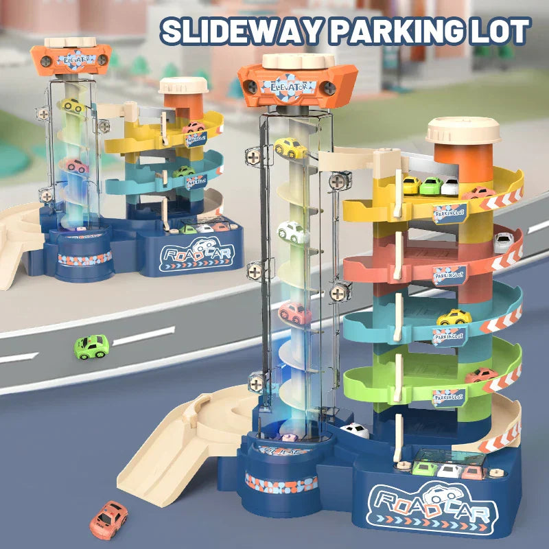 Toystar Parking garage | Exciting adventure - Interactive race track and parking tower for children - Spannend avontuur - ...