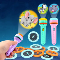 Thumbnail for Animal Adventure | Spark the imagination before bedtime - Cartoon Animal Vehicle Projector Toy for Kids
