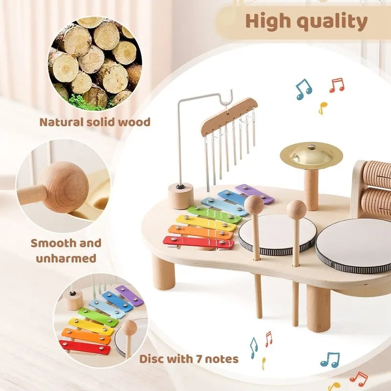 Toystar EcoToys MelodyBear | Musical Joy - Musical Magic Baby Music Set - Muzikale Vreugde - Muzikale Magie Baby Muziekset...
