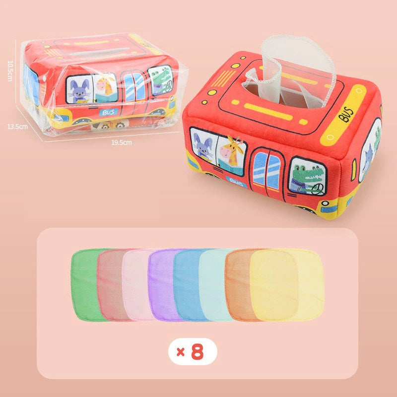 Toystar TissueToy - Magic tissue box - Endless fun for little ones - Magische tissuedoos - Eindeloos speelplezier voor kle...