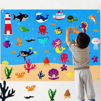 Thumbnail for Toystar CraftyBoard | Creative Play and Discovery - Felt Board - Creatief Spelen en Ontekken - Viltbord (5)
