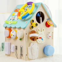 Thumbnail for Toystar EcoToys Montessori Playhouse | Encourages creative play and development - Learn and discover fun - houten speelhui...