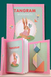 Thumbnail for Toystar Tangram Magic | Inspire Creativity - Montessori Magnetic Puzzle Book (6)