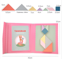 Thumbnail for Toystar Tangram Magic | Inspire Creativity - Montessori Magnetic Puzzle Book (7)