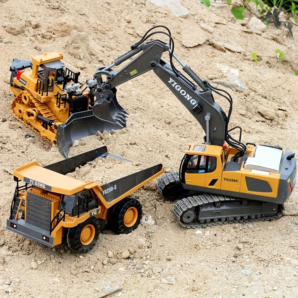 Toystar RC Truck | Adventurous - Rotation and Digging in one Toy Vehicle - Avontuurlijk - Rotatie en Graafwerk in één Spee...