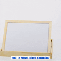 Thumbnail for EcoToys Creative Playboard | Stimulate Your Child's Imagination - Wooden Magnetic Chalkboard