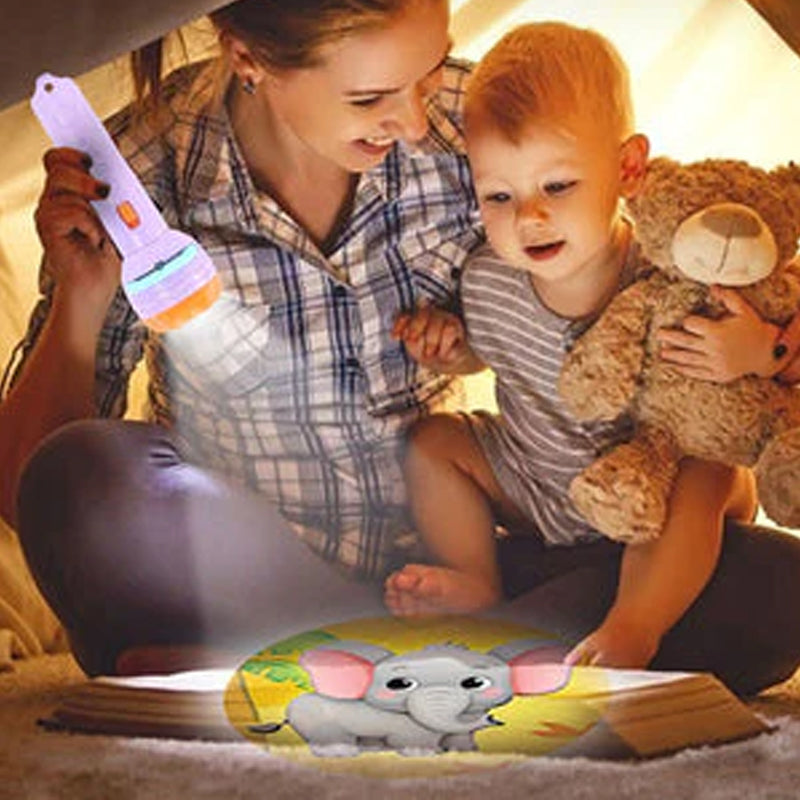 StarLight | Sleep Time Adventures - Cartoon Projection Flashlight Kids