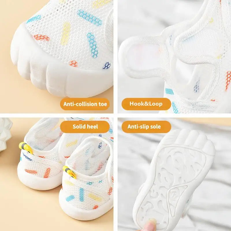 Toystar Summer Breathable Mesh Kids Sandals | Lightweight and Soft Sole - Perfect for First Steppers - Lichtgewicht en Zac...