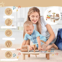 Thumbnail for Educational Wooden Music Table – Complete Instrument Set for Toddlers, from 3 years