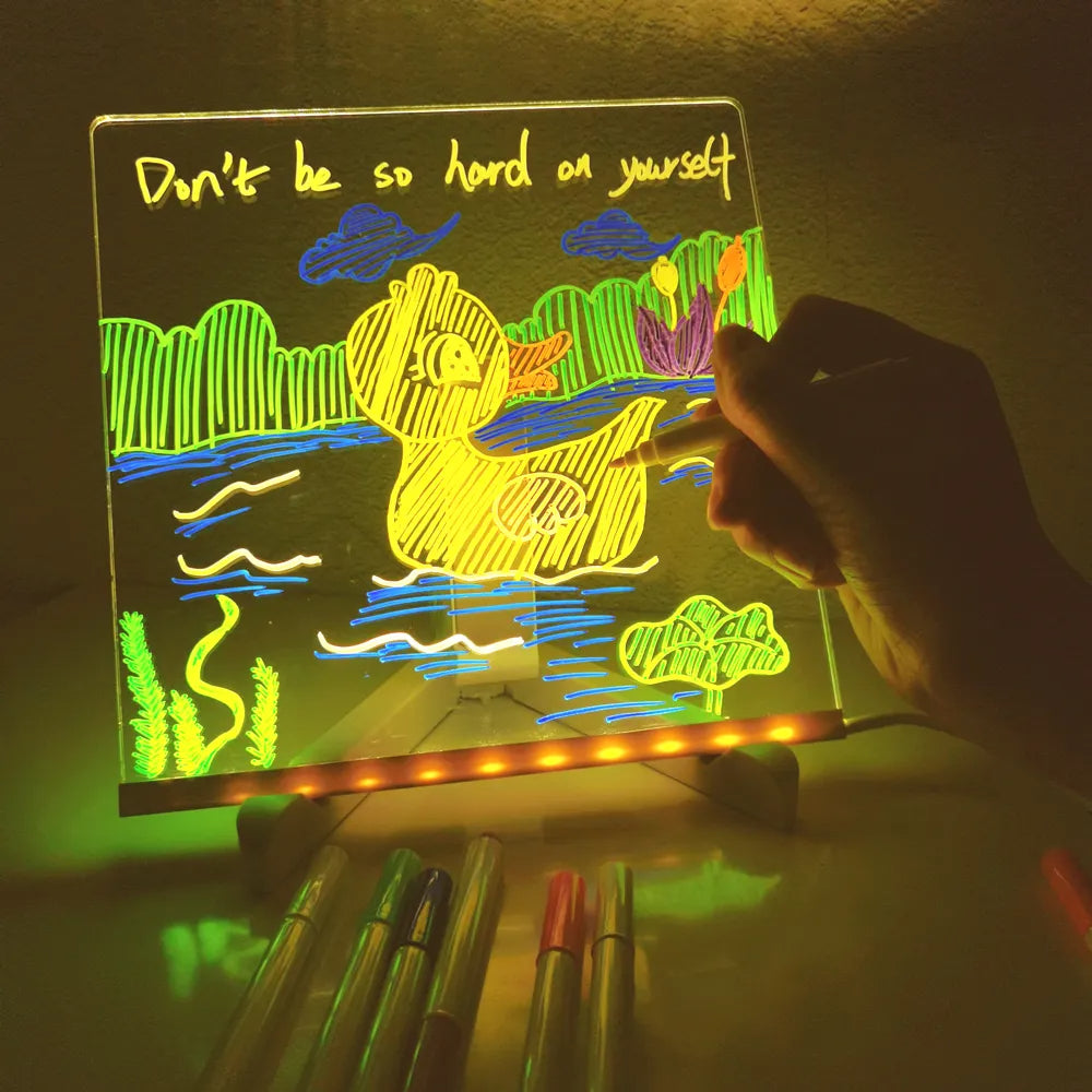 Toystar GlowNote | Magic Drawing Light for Kids - Create Illuminated Art - Magisch tekenlicht voor kinderen - Creëer verli...