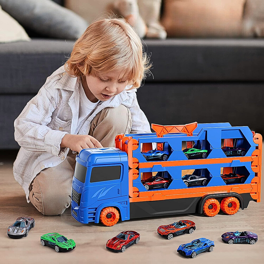 Toystar Transport Truck Toys | Exciting - Race Track and Die-Cast Set - Spannend - Racebaan en Die-Cast Set (2)