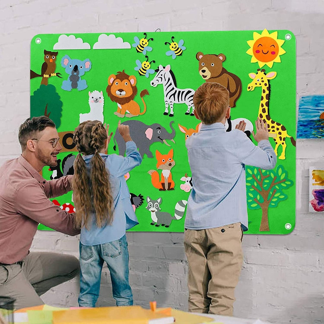 Toystar CraftyBoard | Creative Play and Discovery - Felt Board - Creatief Spelen en Ontekken - Viltbord (10)