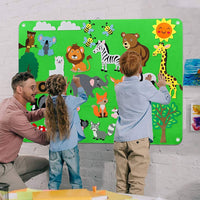 Thumbnail for Toystar CraftyBoard | Creative Play and Discovery - Felt Board - Creatief Spelen en Ontekken - Viltbord (10)